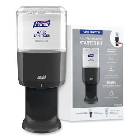 Purell Advanced Hand Sanitizer Foam ES6 Starter Kit, Graphite 6453-1G-FS